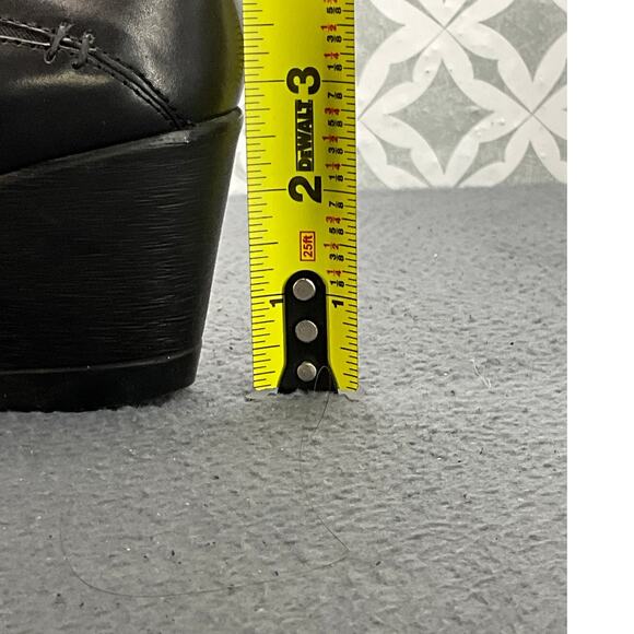 Dansko Rosaline Black Leather Slip On Comfort 3" Wedge Loafer Women 7/38 - Picture 10 of 10